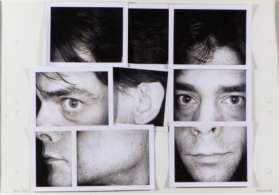 Ulay, Renais sense Aphorism, 1972-75, Collage made of original Polaroids type 107108, montage, text, 51,5 x 63,5 cm (framed) © VG Bild-Kunst, Bonn 2016, Courtesy the artist