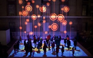 vous-etes-ici-installazione performance interattiva sassari