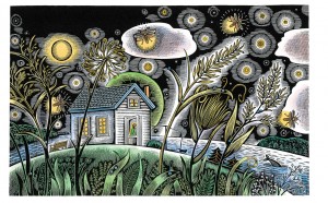 Un'illustrazione di Beth Krommes, presente alla 34esima edizione de 'Le immagini della fantasia'