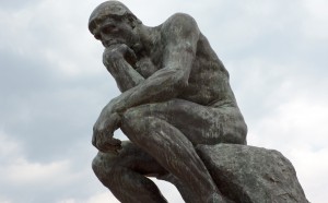 Auguste Rodin, Il Pensatore, 1903, bronzo, Kyoto National Museum, photo by Japanexperterna.se, Fonte Flickr