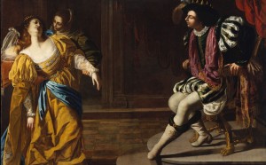 Artemisia Gentileschi Ester e Assuero Olio su tela, 208,3x273,7 cm Lent bt The Metropolitan Museum of Art, Gift of Elinor Torrance Ingersoll, 1969