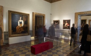 Installation view della mostra “Artemisia Gentileschi e il suo tempo”, al Museo di Roma Palazzo Braschi dal 30 novembre 2016 al 7 maggio 2017