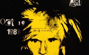 Andy Warhol, autoritratto, 1986