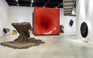 Anish Kapoor, installation view della mostra al MACRO - Museo d’Arte Contemporanea Roma, dicembre 2016