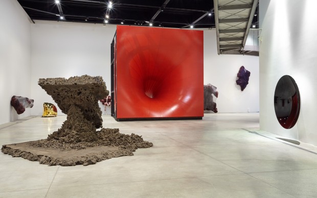 Anish Kapoor, installation view della mostra al MACRO - Museo d’Arte Contemporanea Roma, dicembre 2016