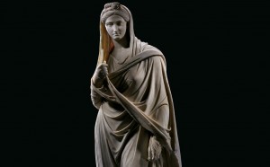 Arte romana Vibia Sabina II secolo d.C. marmo; alt. cm 204 Tivoli, Villa Adriana, Antiquarium del Canopo