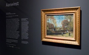 Vincent Van Gogh, Il giardino della canonica a Nuenen, acquerello, Noordbrabants Museum