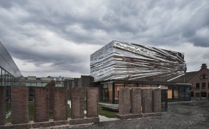 Snøhetta, Lillehammer Art Museum e Lillehammer Cinema, foto Mark Syke