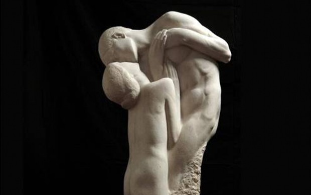 Giovanni Prini Amanti, 1909c. marmo h cm. 180 Galleria d’arte moderna, Roma