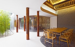Arch Studio, Tea House, Pechino. Photo by Wang Ning