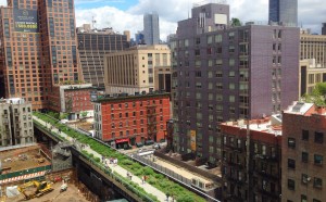 David Shankbone, The Highline aerial view, New York, 2014, fonte Flickr