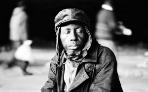 Santu Mofokeng, Ishmael: Eyes Wide Shut – Motouleng Cave, Clarens – Magic and Disease – Ishmael. Courtesy carlier | gebauer. Mostra 'La forza della fotografia', Museion, Bolzano