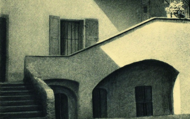 21_Sole nel cortile, ante 1930_Peretti Griva_Collezione Museo Nazionale del Cinema