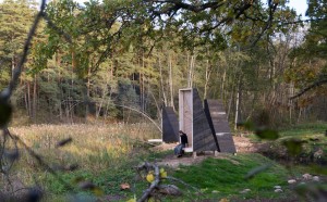 Bjørnådal Arkitektstudio, Gapahuk, 2016, Anykščiai - Lithuania. Photo by Lidija Kaleiniokovaite