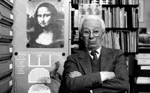 Atto-Bruno-Munari-nel-suo-studio-Milano-1988-©-Isisuf-Istituto-internazionale-di-studi-sul-Futurismo