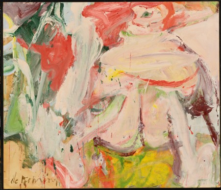 Willem De Kooning, Untitled (Woman in Forest), ca. 1963–64.  Private collection © The Willem de Kooning Foundation, New York /VEGAP, Bilbao, 2016