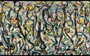 Jackson Pollock, Mural, 1943. The University of Iowa Museum of Art. Gift of Peggy Guggenheim, 1959.6 © The Pollock-Krasner Foundation, VEGAP, Bilbao, 2016