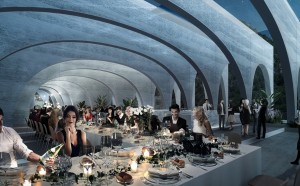 BIG - Bjarke Ingels Group, S.Pellegrino Flagship Factory, render