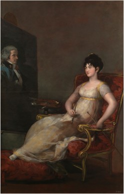 Francisco de Goya, La marquesa de Villafranca pintando a su marido, 1804. Madrid, Museo Nacional del Prado