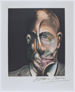 Francis Bacon, Portrait Michel Leiris, 1990, Sammlung Klewan, © The Estate of Francis Bacon. All rights reserved / VG Bild-Kunst, Bonn 2016
