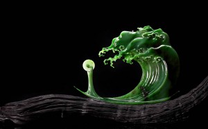 QIU Qijing, Capriccio d’acqua, giada