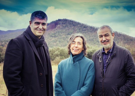 Rafael Aranda, Carme Pigem e Ramon Vilalta, studio RCR Arquitectes, Pritzker Prize 2017. Photo by Javier Lorenzo Domínguez