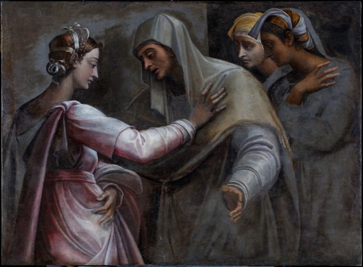 Sebastiano del Piombo, The Meeting of the Virgin and Elizabeth (The Visitation), 1533-6 © Duke of Northumberland, Alnwick Castle