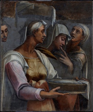Sebastiano del Piombo, Three female figures (The Visitation), 1533-6 © Duke of Northumberland, Alnwick Castle