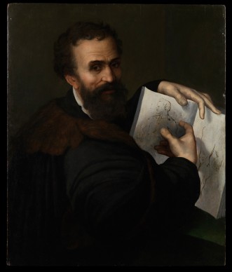 Probably by Sebastiano del Piombo, Portrait of Michelangelo, 1518-20, Galerie Hans, Hamburg © photo Archivio Opificio delle Pietre Dure, Florence
