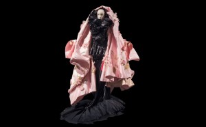 Dior by John Galliano, Ensemble, Spring/Summer 2003, Haute Couture. Exhibition view The Vulgar: Fashion Redefined, Barbican Centre, 2016. Photo: © Belvedere, Vienna