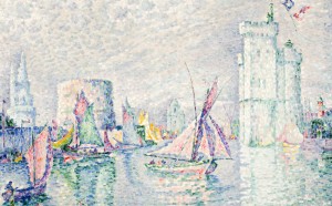 Paul Signac, La rochelle, 1912, olio su tela, cm 71,2 x 100