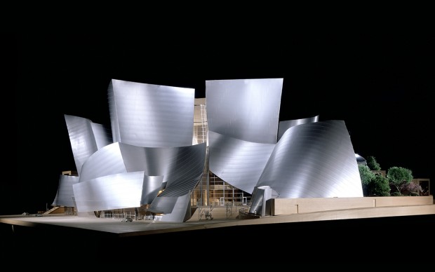 Frank Gehry Walt Disney Concert Hall Los Angeles modello