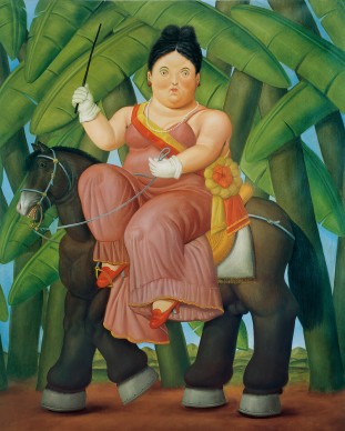 Fernando Botero, Il presidente, La first lady (dittico), 1989