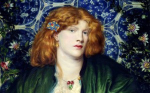 Dante Gabriel Rossetti, The Blue Bower, 1865