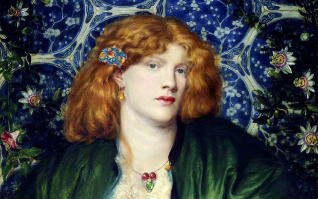 Dante Gabriel Rossetti, The Blue Bower, 1865