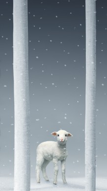 Robert Wilson, A Winter Fable - l'agnello © RW Work