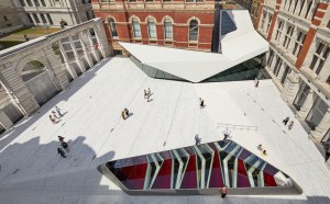 V&A Exhibition Road Quarter, designed by AL_A © Hufton+Crow
