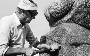 Aurelio Amendola, ritratto di Marino Marini, Forte dei Marmi, 1973