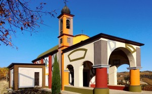 David Tremlett, Chiesetta di Coazzolo, photo by Bruno Murialdo