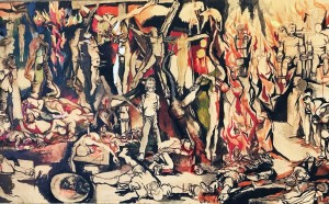 Renato Guttuso, I martiri, 1954