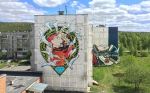 Satka Street Art Festival 2017, Diamond e Solo