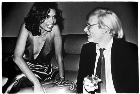 Andy Warhol and Bianca Jagger © Anton Perich