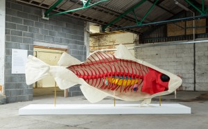 Lazarian, Local Fish, parte della mostra Paper City, Hull - Gran Bretagna, 30 giugno - 9 luglio 2017