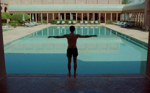 Rä di Martino The Swimmer#5 2017 archival pigment print on baryta paper cm 16x29,5, cm 21,5x34,5 framed