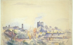 Paul Cézanne, Rooftops of l’Estaque, c. 1878 – 1882, Museum Boijmans Van Beuningen, Rotterdam (former collection Koenigs)