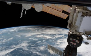 eclissi di sole 21 agosto 2017 vista dallo spazio foto NASA