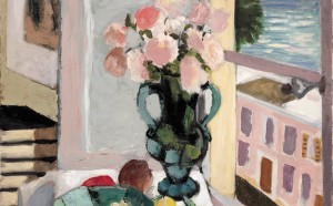 Henri Matisse, Safrano Roses at the Window, 1925 Oil on canvas, 80 x 65 cm Private collection Photo © Private collection © Succession H. Matisse/DACS 2017