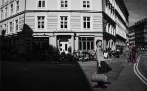 Barbara Davidson, Copenhagen vista attraverso la fotocamera di sicurezza della Volvo XC60, 2017