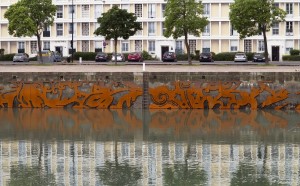 "Jardins fantômes", permanent installation, Bassin du Roy - le Havre. Photo credit: Courtesy Studio Baptiste Debombourg & Galerie Patricia Dorfmann - Paris