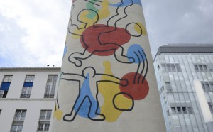 Keith Haring, Tower Necker. Photo T. Jacob ® Keith Haring Foundation, Courtesy Noirmontartproduction, Paris
